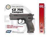 ASG CZ 75D Compact 4.5mm CO2 Fixe 2.7J