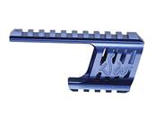 Dan Wesson 715 Rail de montage custom Bleu