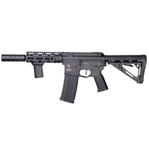 Saigo M4 Kensei Short Noir Garde-main métal AEG 1J T-DEAN