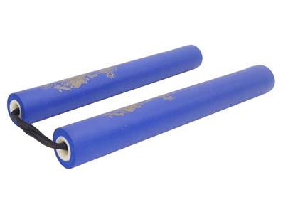 Nunchaku Mousse Bleu 29cm dia. 3.1cm Corde 13cm