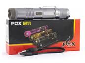 Shocker Fox M11 chrome Power max lampe accu rechargeable