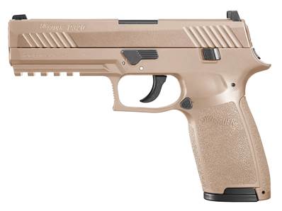 Sig Sauer Pistolet P320 4.5mm Metal Blowback FDE 2.8J +2 mag