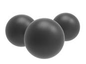 T4E RBI 68 Sachet de 50 balles Cal.68 Caoutchouc Noyau acier