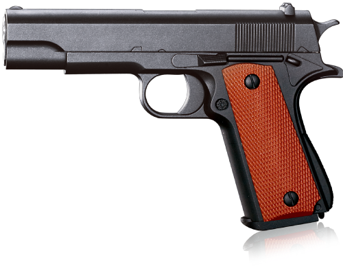 The Equalizers Pistolet à ressort 1911M Culasse Métal <0.5J