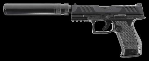Walther Kit PDP Compact 4'' BK SPRING + Mag 100bb+silencieux 0.5J