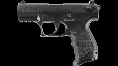 Walther P22 Noir Culasse Métal SPRING 0.5J