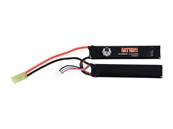 Duel Code Batterie LiPo 7.4V 1100 mAh 25C 2 stick