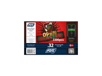 Blaster Billes BIO Open Blaster 0.32g (x 3300) Bouteille