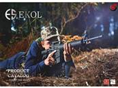 EKOL Carabine M450 4.5mm (.177) Noir Break Barrel Crosse M16 19.9J