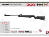 EKOL Carabine Ultimate 4.5mm (.177) Noir Break Barrel 19.9J