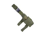 Guerilla Tactical Holster de cuisse vertical Olive