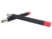 Nunchaku Mousse Noir 30cm dia. 3cm Chaine Metal 13cm