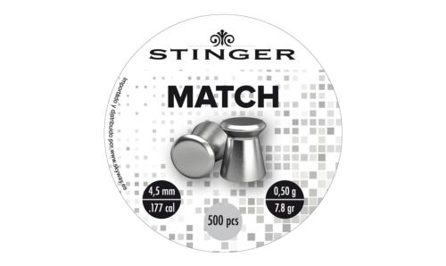 Stinger Plombs plats 4.5mm Pellet 0.50g (x500)