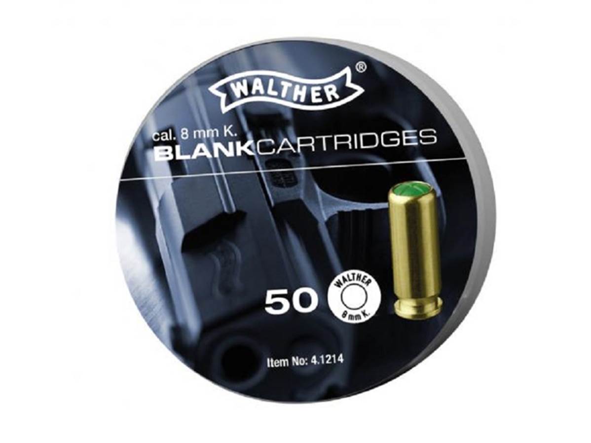 Walther Balles à blanc 8mm K. (x50)