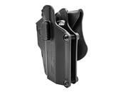 Amomax Holster polymère rotatif Multifit Noir rétention active