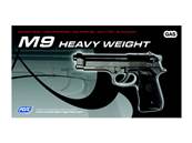 KJ M9 HW Noir Full Métal GAZ Blowback 0.8J