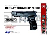 Bersa Thunder 9 Pro 4.5mm bb CO2 Fixe 2.6J