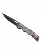 Couteau Pliant Girls Poker and Dices Lame 10cm