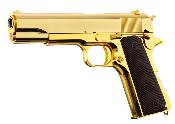 Golden Eagle Pistolet 1911 Full-Metal GBB 6mm Or 1J + mallette