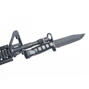 Couteau Factice Airsoft M10 Baïonnette avec étui MP Noir
