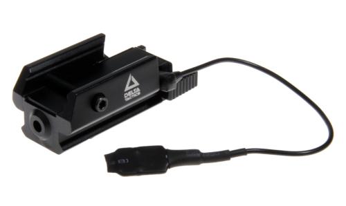 Delta Tactics Laser Rouge 21mm avec rail 21mm avec contacteur déporté