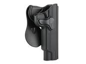 Amomax Holster polymère rotatif 1911 Noir rétention active