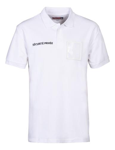 City Guard Polo Sécurité Privée Grande fenêtre Noir 3XL