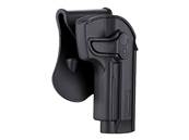 Amomax Holster polymère rotatif M92 Noir rétention active