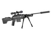 Black Ops Sniper Noir carabine break barrel 24J +lunette 4x32