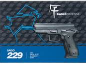 Saigo Defense 229 Co2 BlowBack Full Metal 0.9J