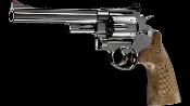 Smith & Wesson M29 Revolver 6mm Co2 6.5" Full Metal Bleui 1.5J