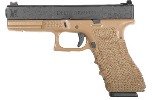 Delta Armory Pistolet 17 GBB Tan 0.8J
