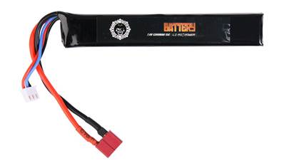 Duel Code Batterie LiPo 7.4V 1300 mAh 15C T-Dean stick