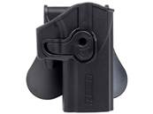 Amomax Holster polymère rotatif P320 Noir rétention active