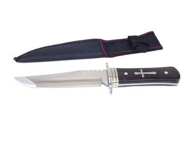 Couteau Bowie lame 16cm