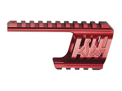 Dan Wesson 715 Rail de montage custom Rouge