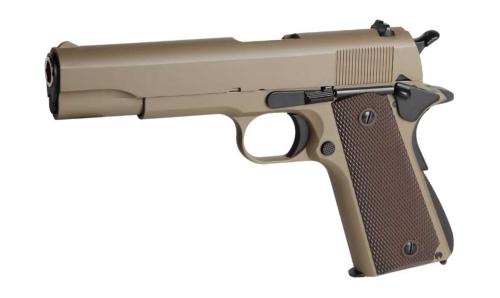 Golden Eagle Pistolet 1911 A1 GBB Full Metal Tan/Brun 0.8J