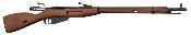 Double Bell Fusil à ressort Mosin Nagant à douilles éjectables 6mm 1J