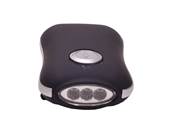 Lampe dynamo LED Noir