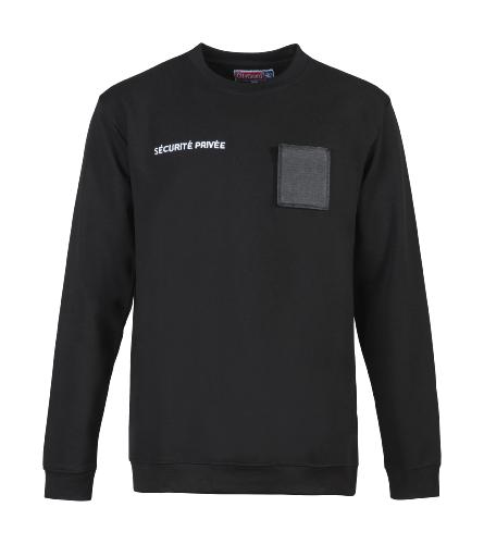 City Guard Sweat-shirt Sécurité Privée Grande fenêtre noir 3XL