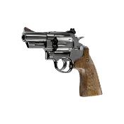Smith & Wesson M29 Revolver 6mm Co2 3" Full Metal Chrome 1.5J