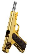 Golden Eagle Pistolet 1911 Full-Metal GBB 6mm Or 1J