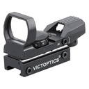 Victoptics Point rouge Métal Noir