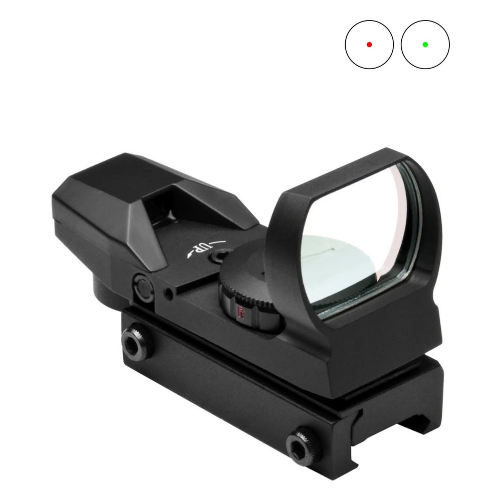 [TAC3300] Tactical Ops Point rouge/Vert Métal Noir Multi Réticule