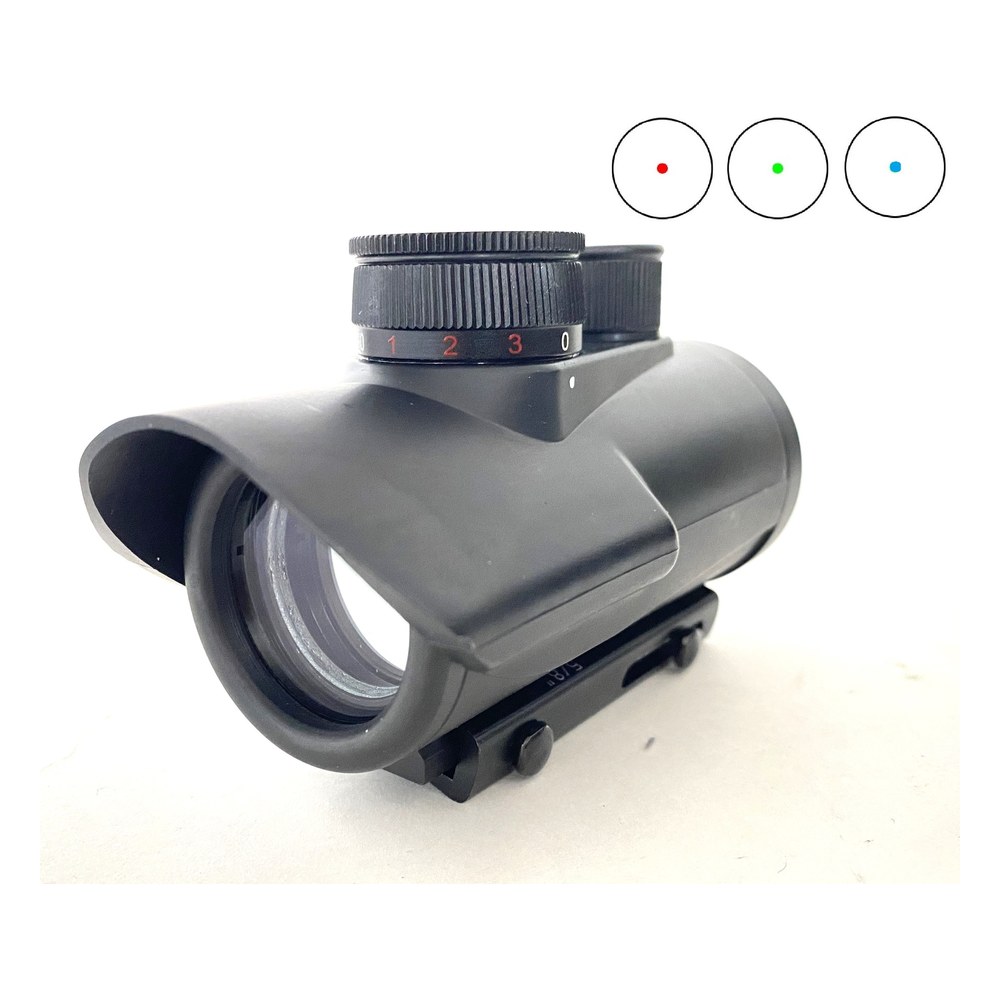 [TAC30MM] Tactical Ops Point rouge 30mm rouge/vert/bleu Noir 21/11mm