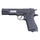 Pistolet Co2 6mm 1911 Noir Full-Metal Culasse Fixe 1.8J