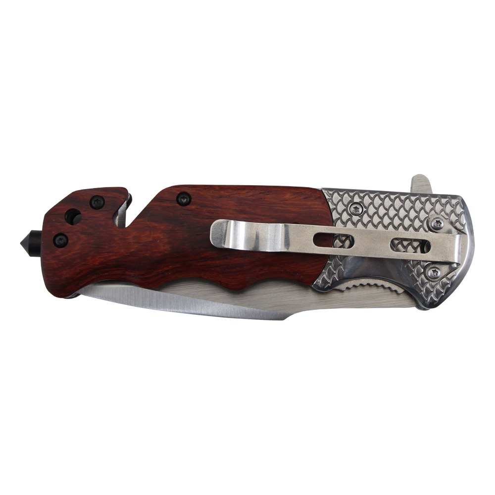 [STCS0001] Couteau pliant Stinger Scirocco ST1 Lame 9,7cm coupe-ceinture/clip/BV