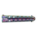 Couteau Papillon Stinger Garbi ST1 Anodisé Lame 9,2cm