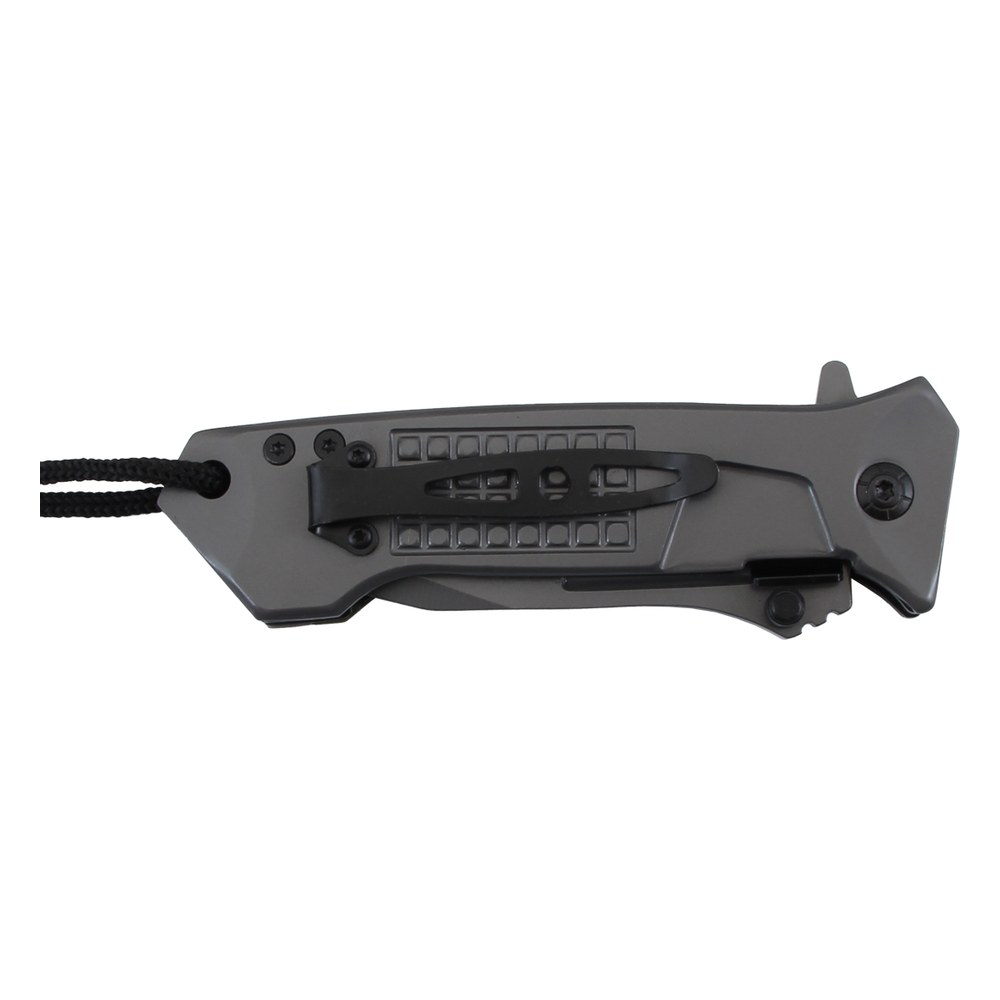 Couteau pliant Stinger Bora ST1 Lame 8.8cm avec cordon et clip