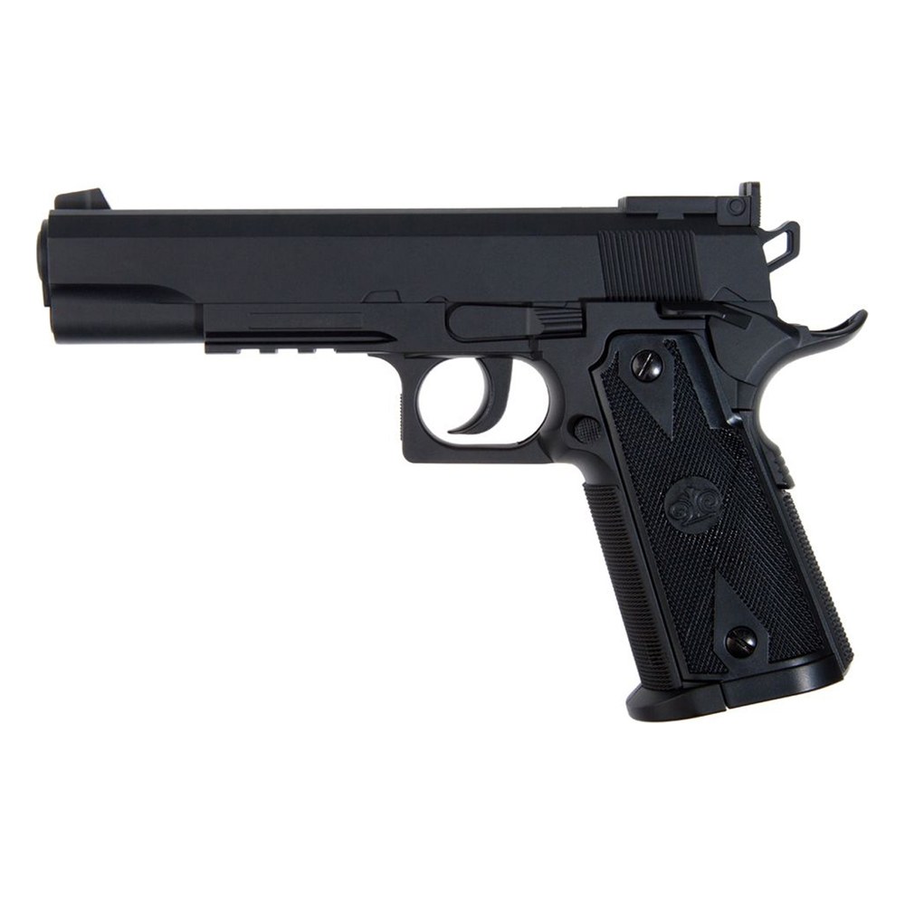 [STAG014] Stinger 1911 Co2 Culasse Fixe Noir 4.5mm bb (.177) 1.5J
